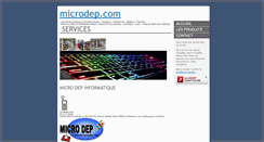 Desktop Screenshot of microdep.com